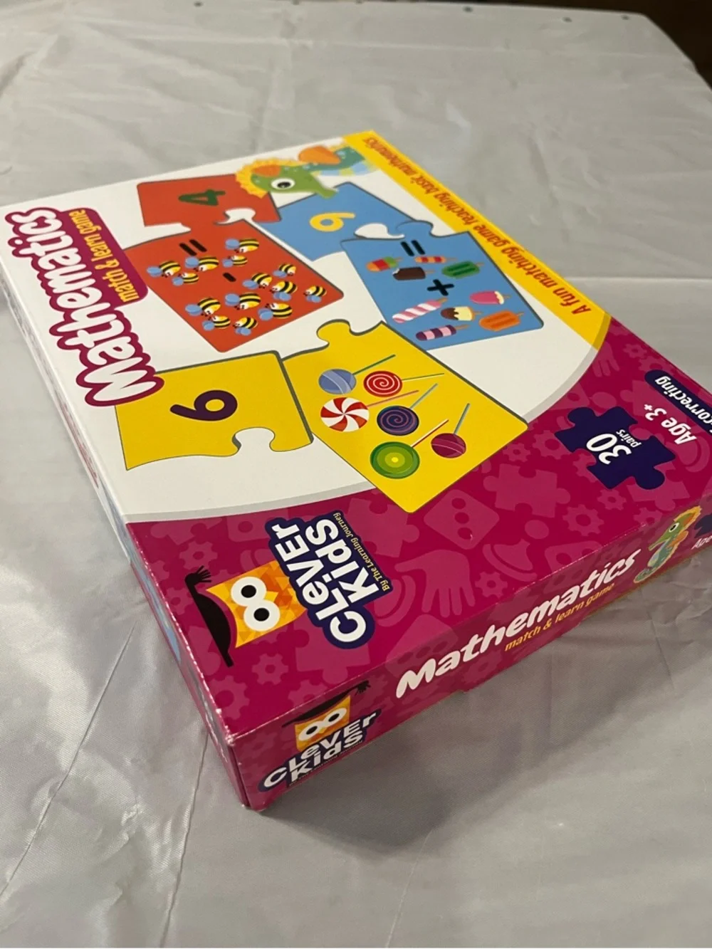 NEW Clever Kids Mathematics Match & Learn Game